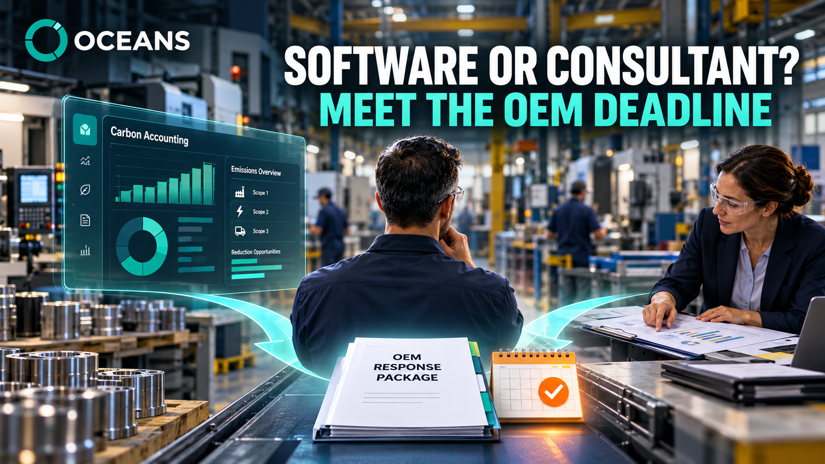 Carbon Accounting Software or Consultant? A U.S. Manufacturer’s Guide to Meeting an OEM Deadline