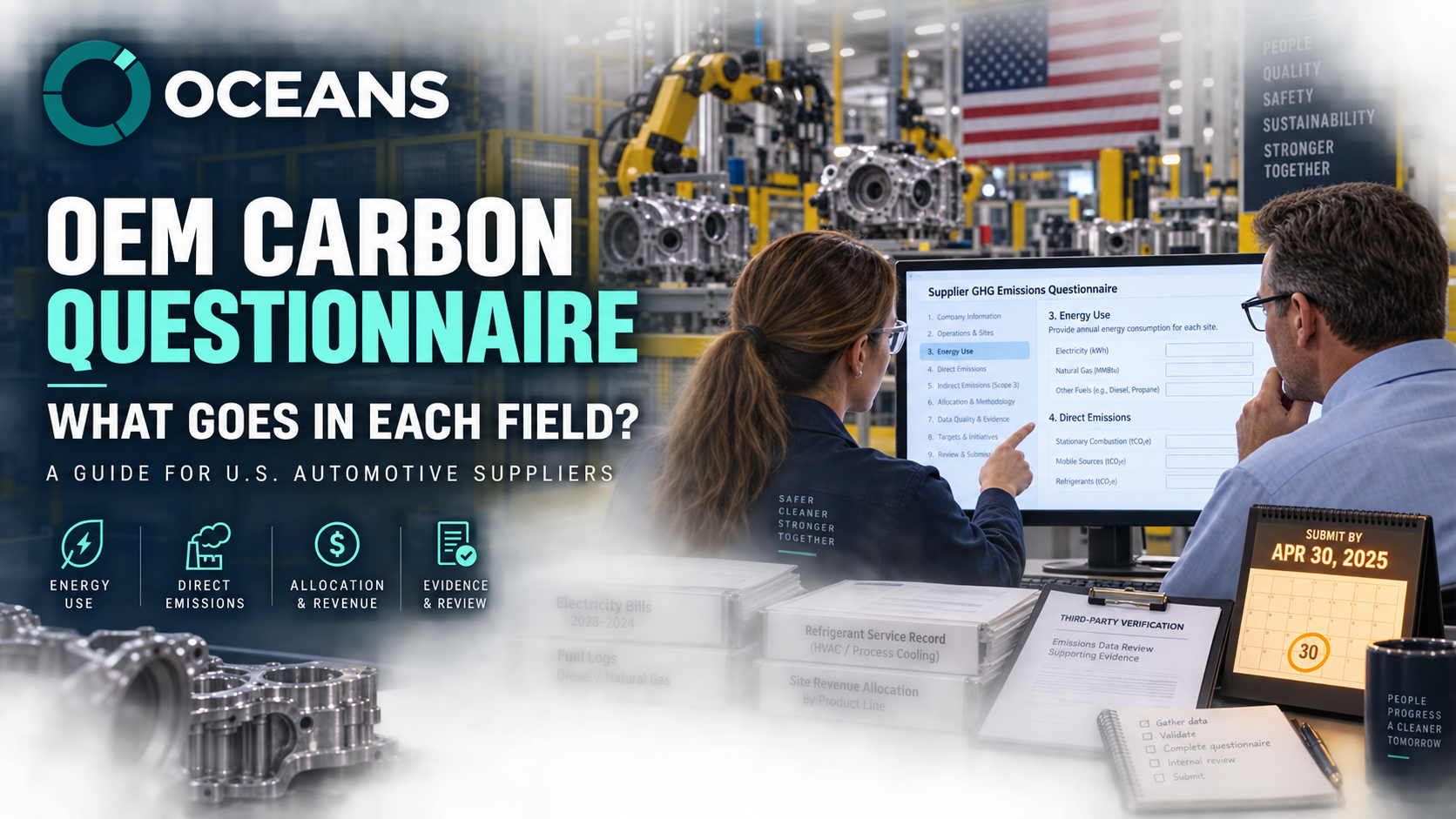 How to Answer an OEM Carbon Emissions Questionnaire: A Practical Guide for U.S. Automotive Suppliers